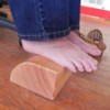 Feet on a Yoga Block